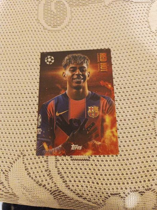 Topps Match Attax 25/26 RED HOT Lamine Yamal ULTRA-RARO