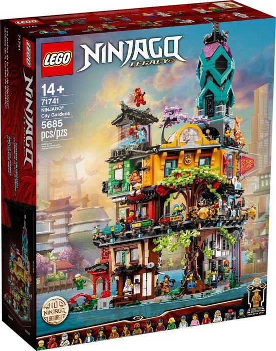 LEGO Ninjago 71741, ogrody miasta Ninjago