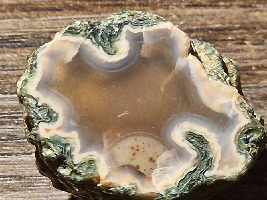 Agty Płóczki Górne zestaw 3 minerał