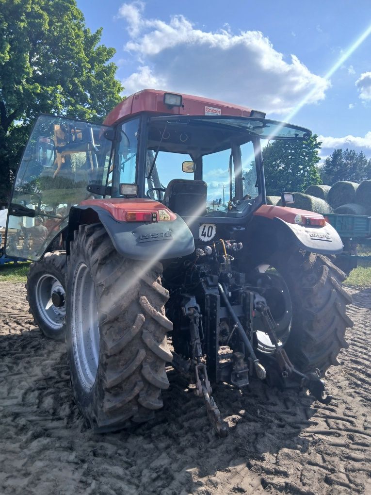 CASE MX 90 C pneumatyka Sprowadzony
