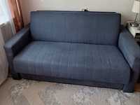 Sofa rozkładana ciemnoniebieska