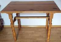 Stół drewniany nogi toczone