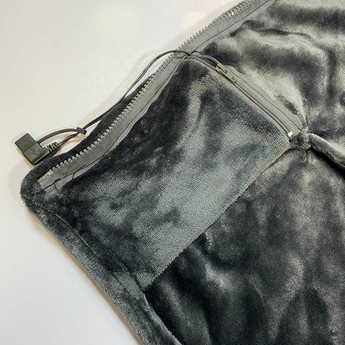 Плед електроковдра пончо з 3 режимами нагріву від USB