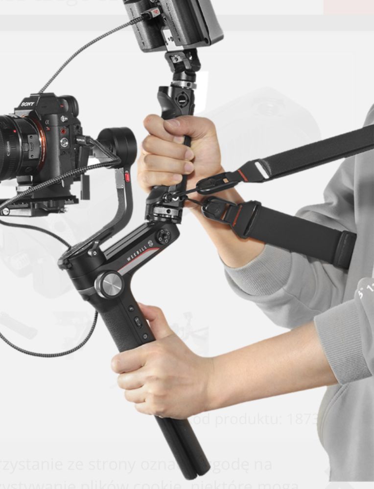 Gimbal Zhiyun Weebill S + uchwyt Smallring