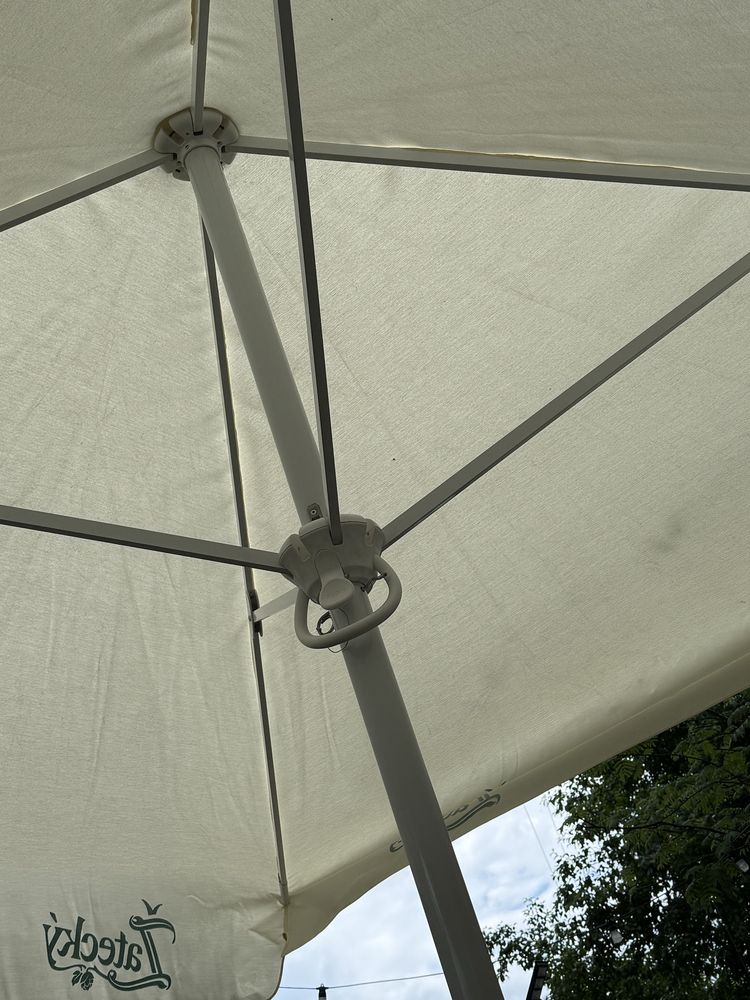 Parasol piwny jak nowy 3x3 metry