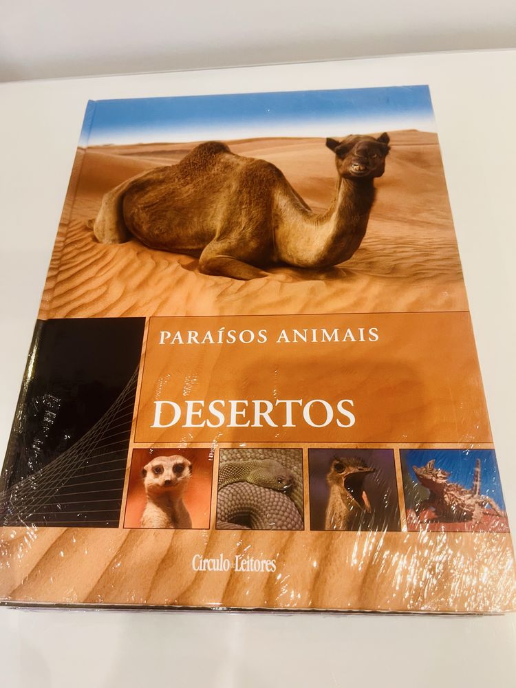 Coleccao de 6 livros embalados “PARAISOS ANIMAIS”