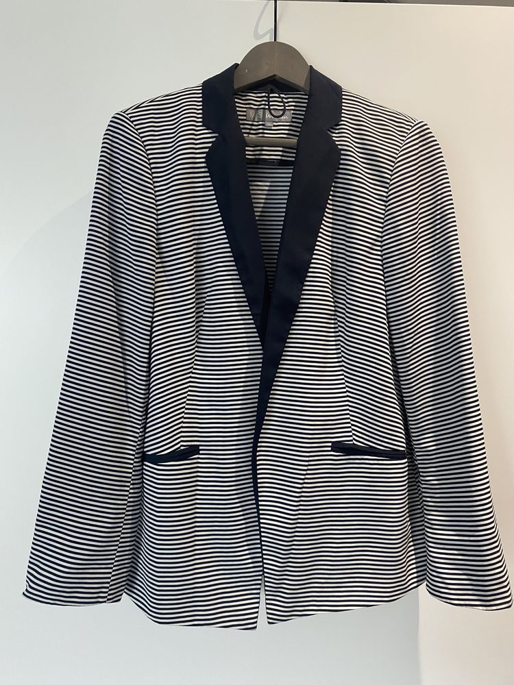 Marynarka w paski Marks & Spencer, roz. 40