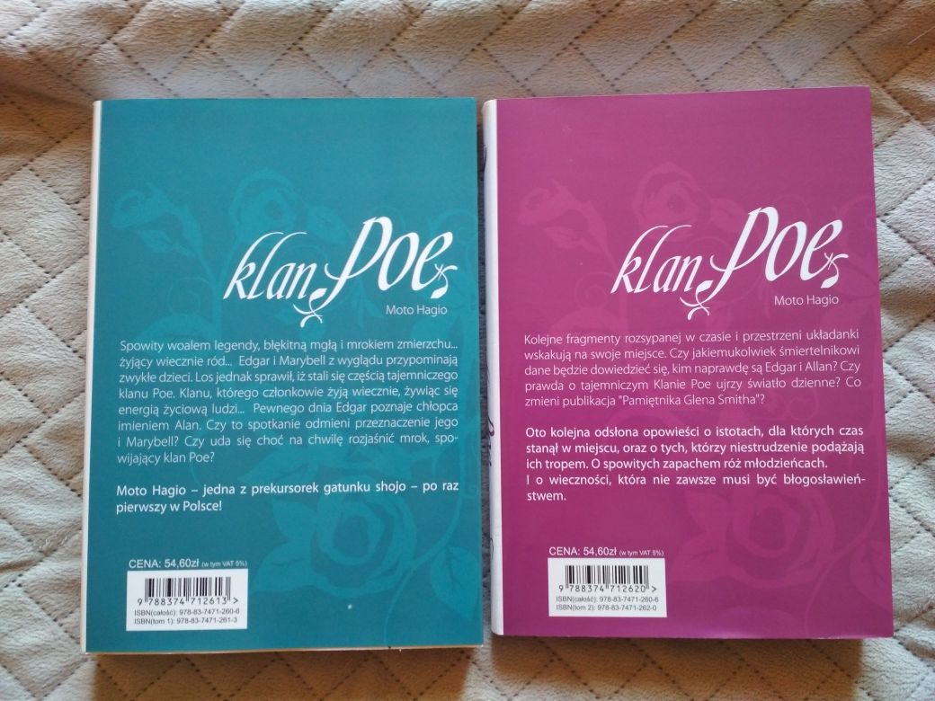 Klan Poe - Moto Hagio tom 1-2 manga
