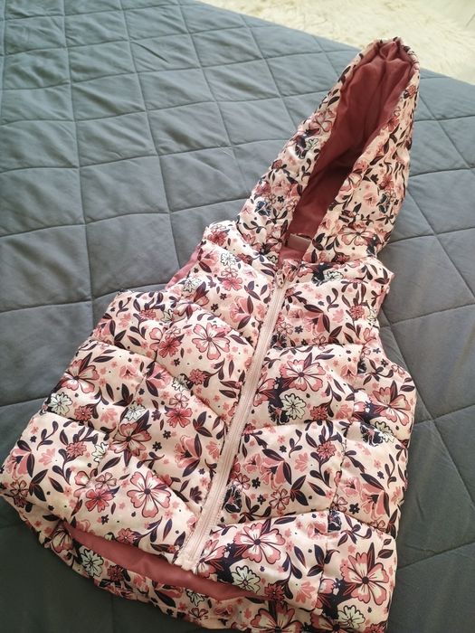 Kamizelka niemowlęca 80 zapinana na zamek