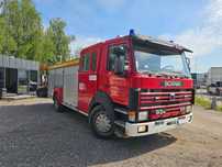 Scania 93M Straż Pożarna  Mały przebieg , W pełni wyposażona Straż Pożarna , 6 osobowa
