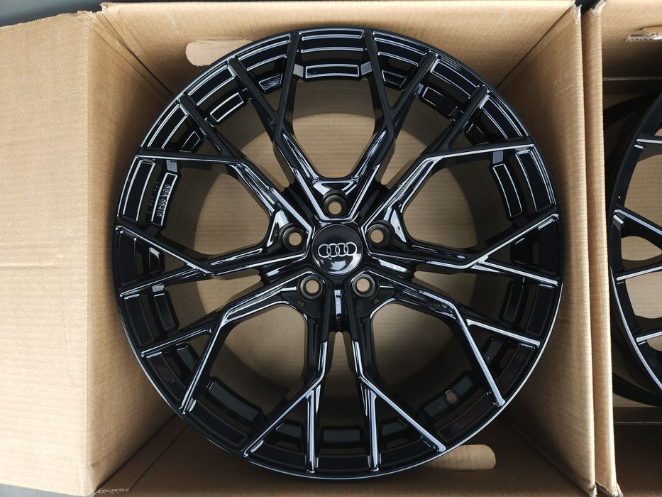 AUDI 18 " Nowe 5x112 A4 B6 B7 B8 B9 A5 B10 A6 C6 C7 Q5 Q3 Czarne Felgi