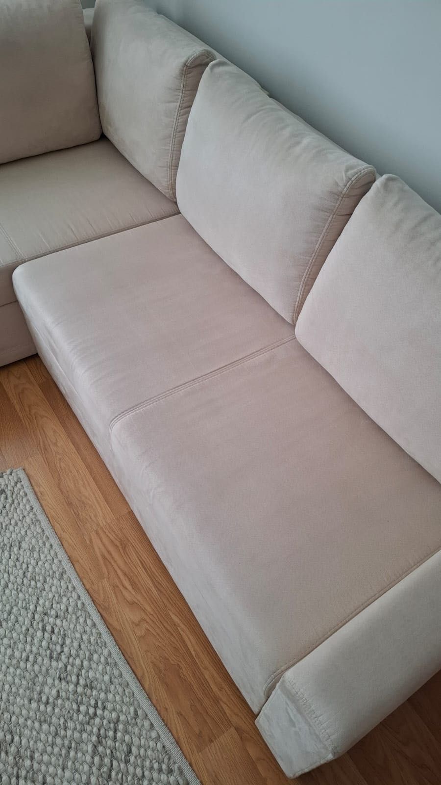 Narożna sofa  z funkcją spania (Agata Meble) - Stan Idealny!