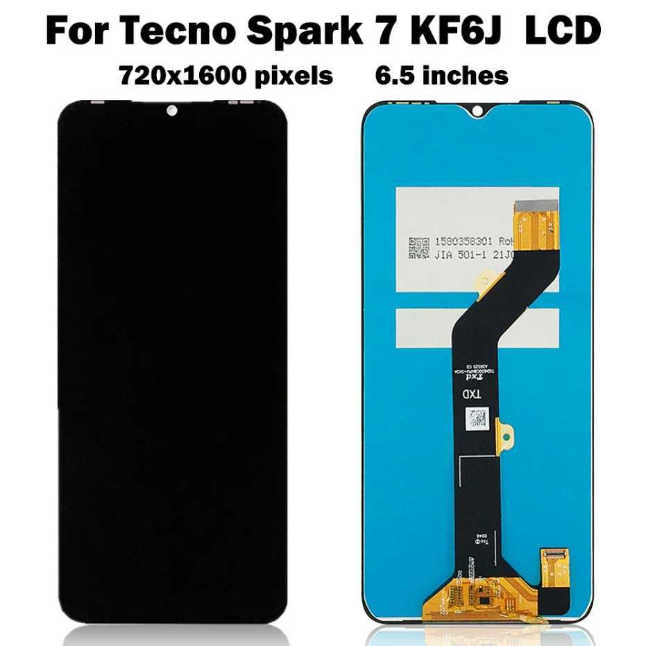 Дисплей для TECNO Spark 7/ 7 Go (KF6) (KF6M) с тачскрином с гарантией