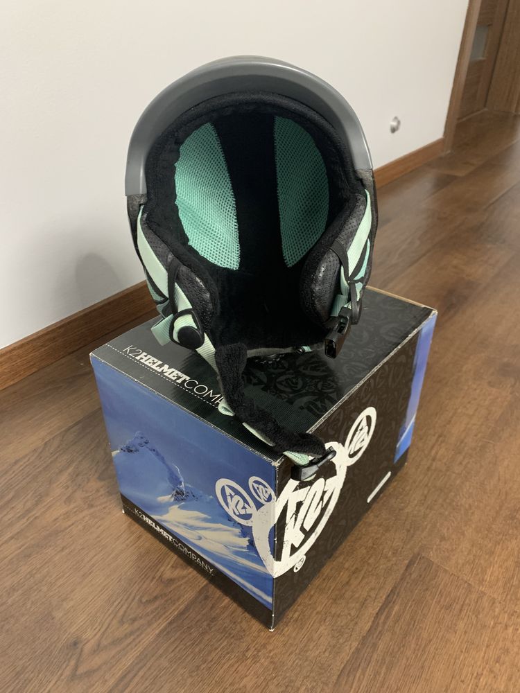 Kask narciarski snowboardowy K2 ALLY PRO ze słuchawkami XS (48-51 cm)