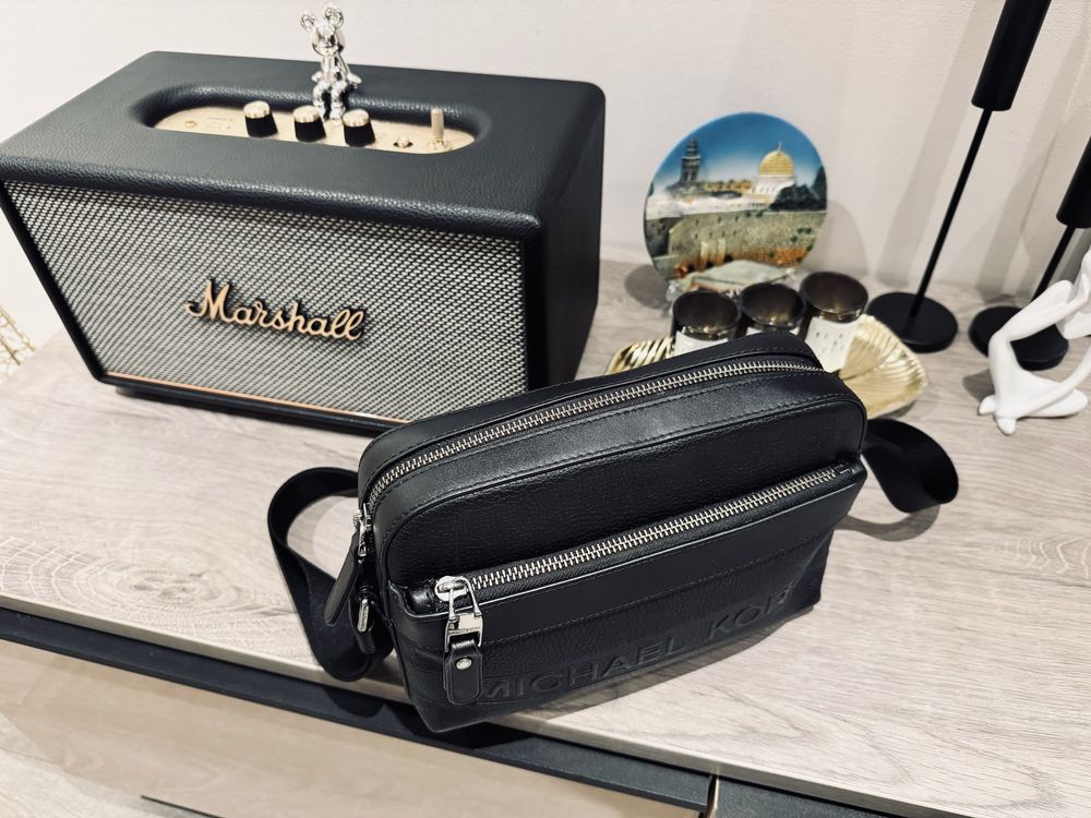 Michael Kors кросс-боди, кожаная сумка мужская