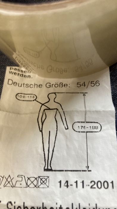 Kurtka strażacka rozm 54-56