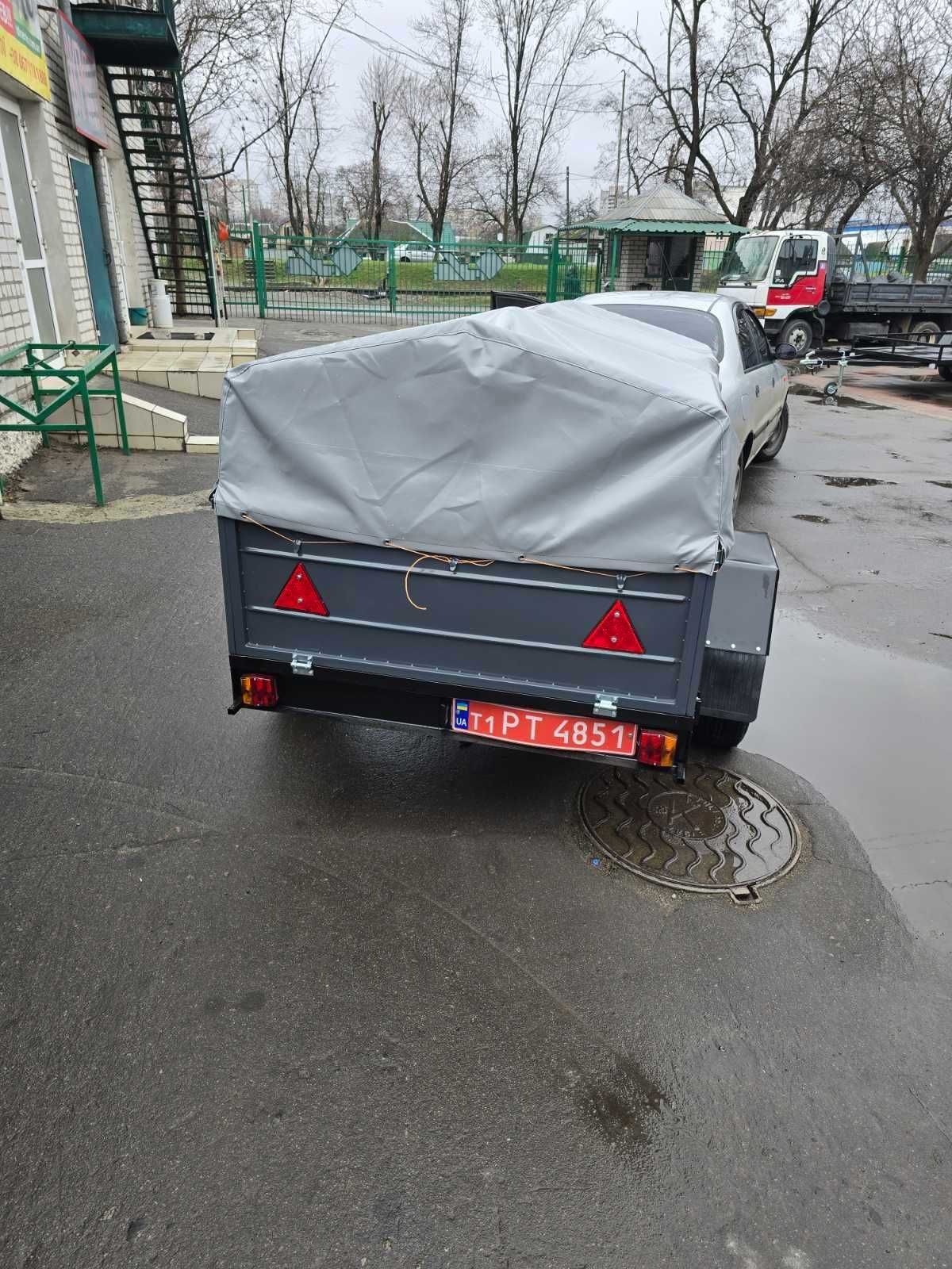 Легковий причіп від заводу виробника. Вигідна ціна! Доставка Делівері