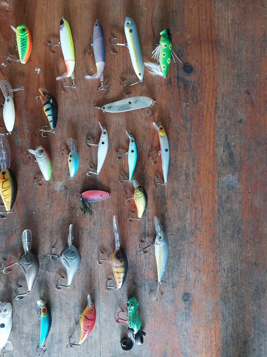 34 amostras para pesca