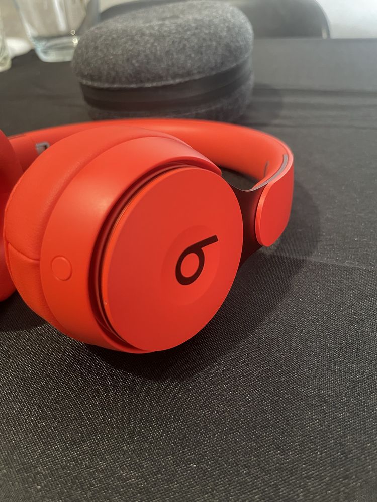 Nowe Beats Solo Pro Wireless ANC Product Red Słuchawki Bezprzewodowe