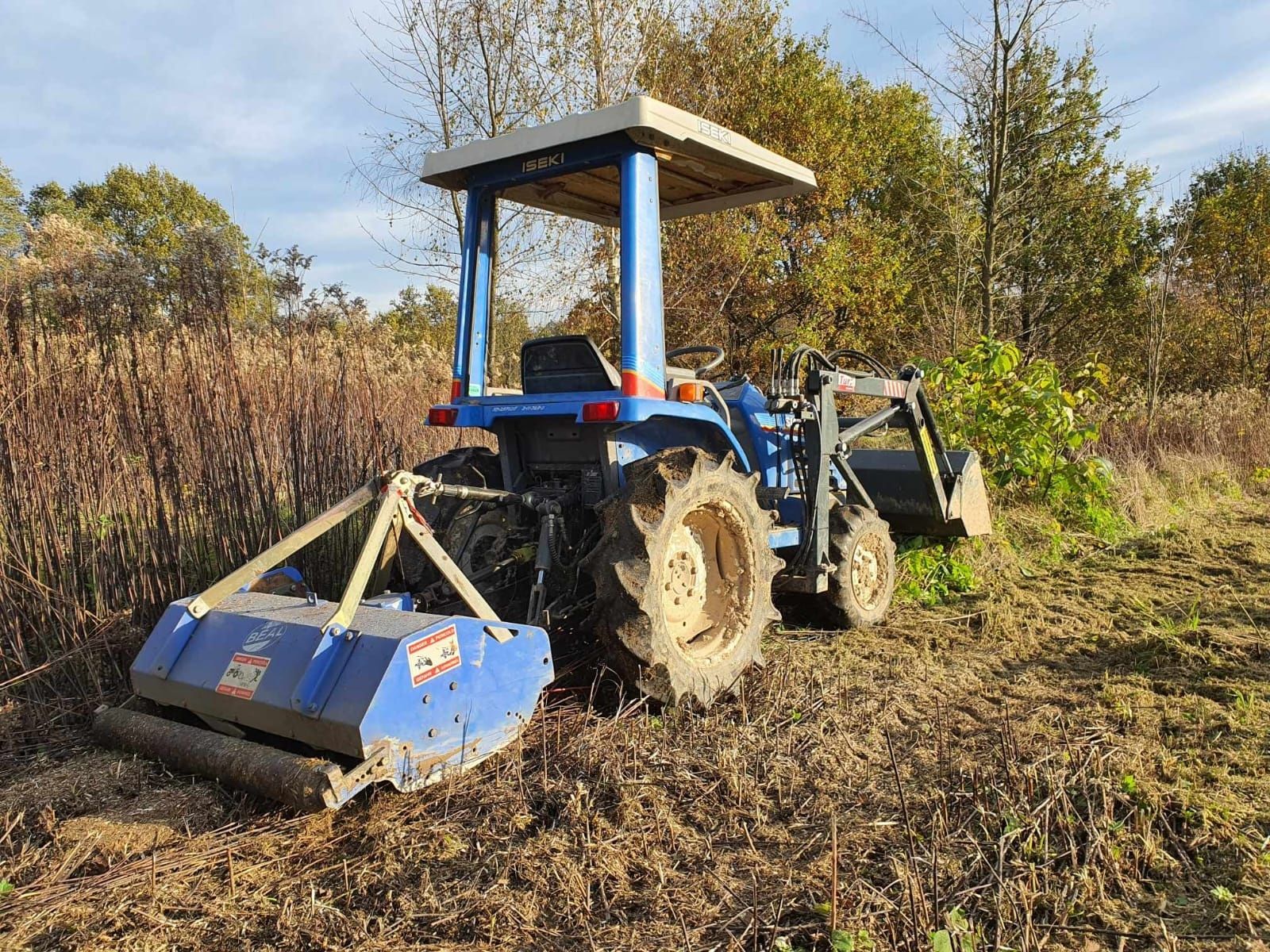 Traktorek kosiarka Iseki Siał 17