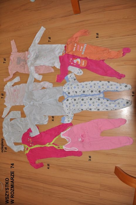 Ubranka dla dziewczynki 68-74