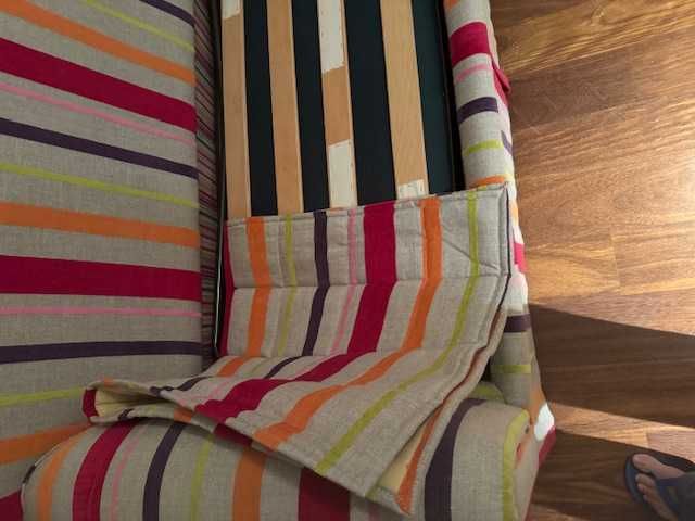 Sofa cama médio forro novo