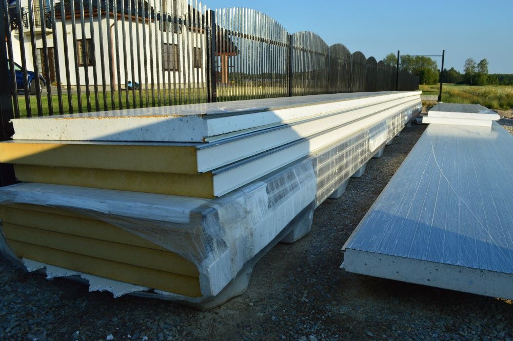 Płyta warstwowa 1 gatunek obornicka dachowa prekon dach PIR PUR strop