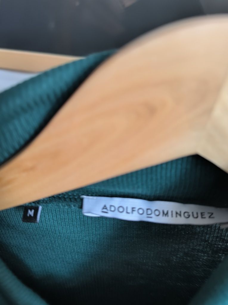 Camisola gola alta verde tamanho M
