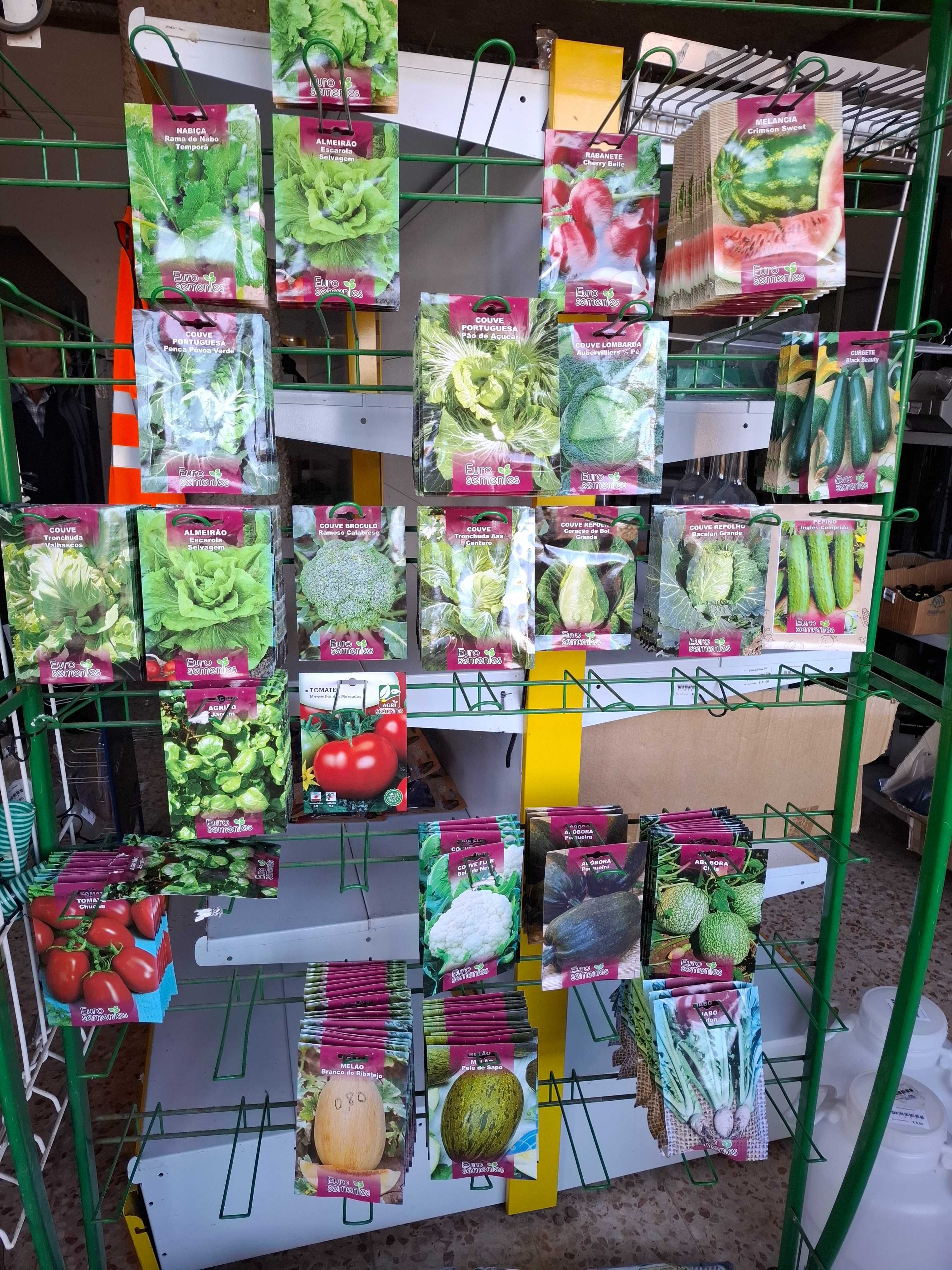 Sementes variadas