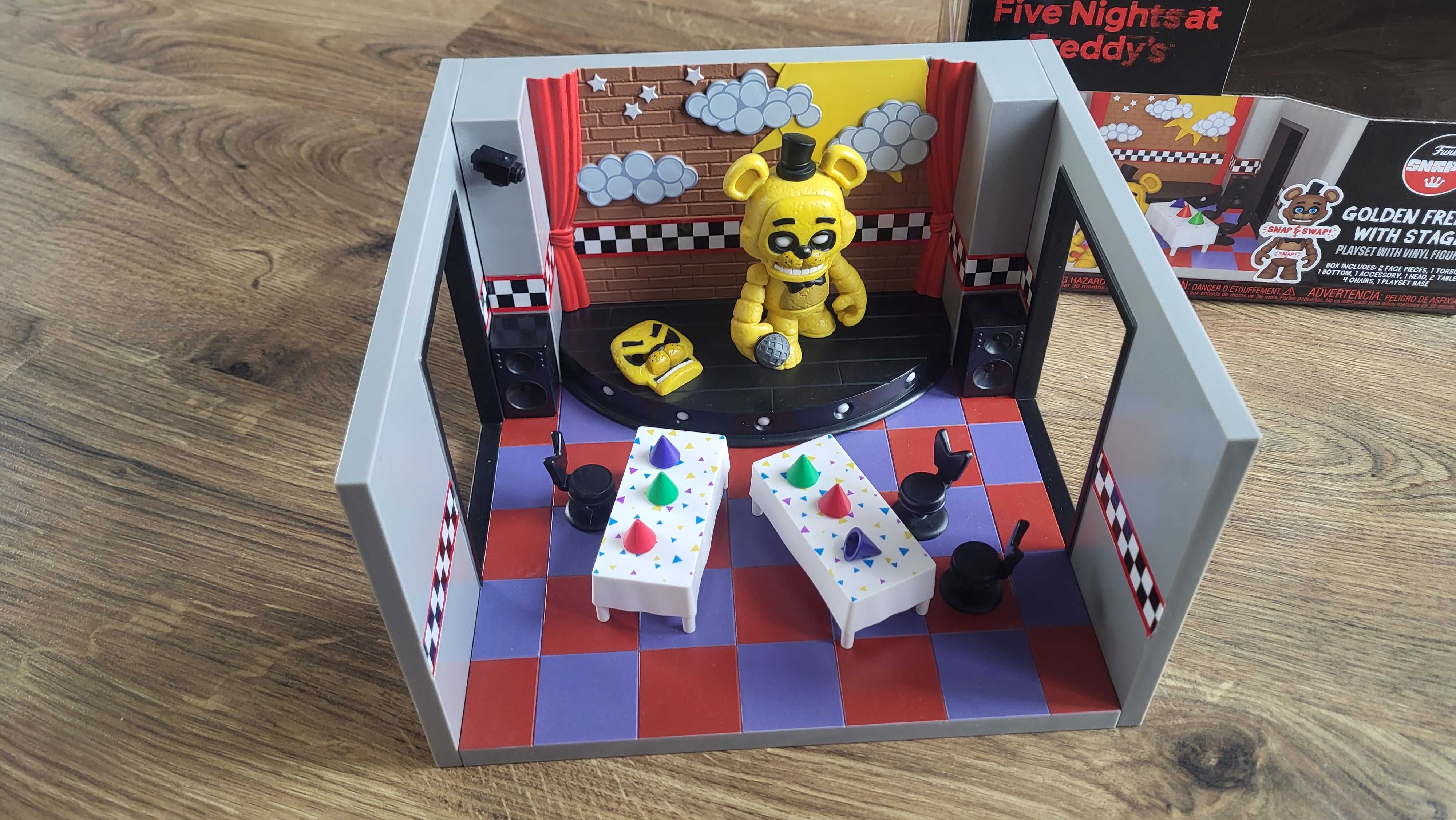 FNAF Golden freddy with stage, Scena