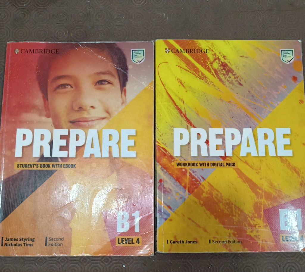 PREPARE B1 student's book + work book