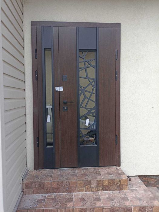 ВХІДНІ ДВЕРІ до котеджу!  НЕ БОЯТЬСЯ сонця та дощу! АКЦІЯ!!!