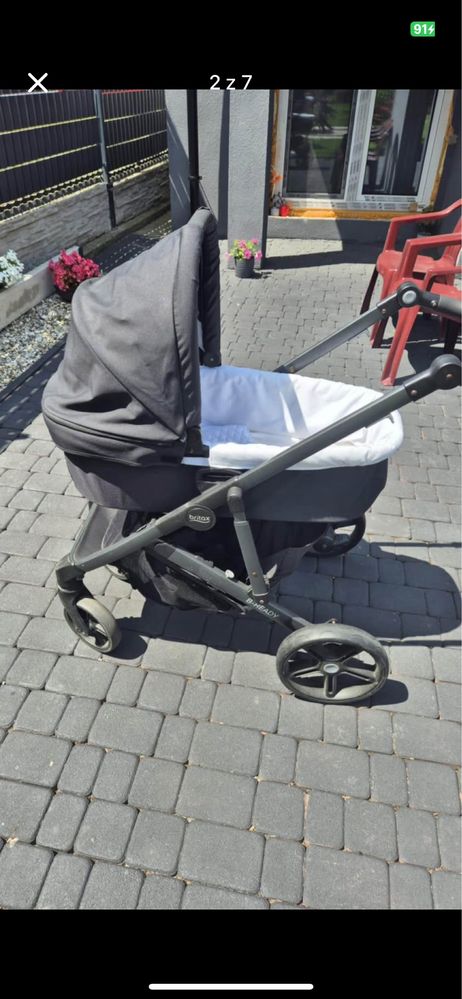 Wozek gondola plus spacerowka