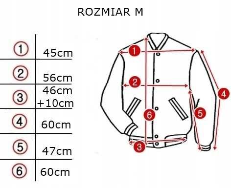 Funk'N'Soul Kurtka Bluza Bomberka Damska Rozpinana Biała