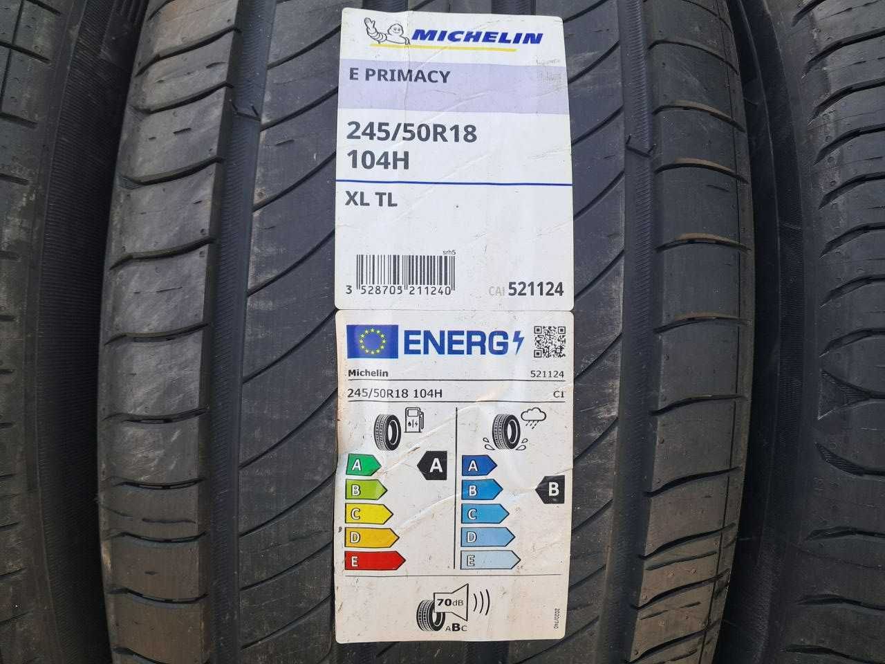 Резина літня, нова, Michelin E Primacy 245\50 R18