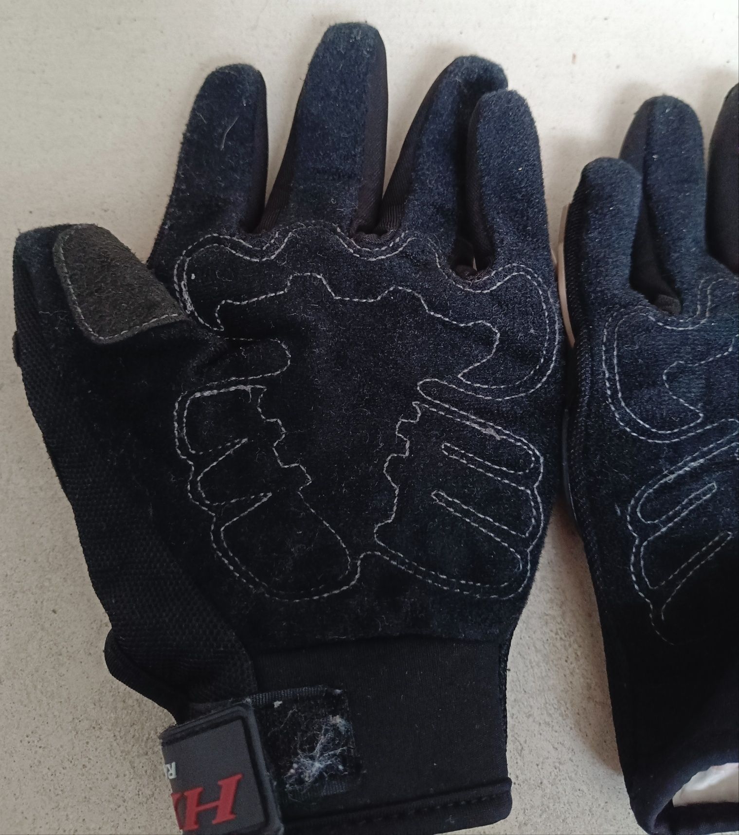 Luvas HX racing proteção de dedos - Tamanho M