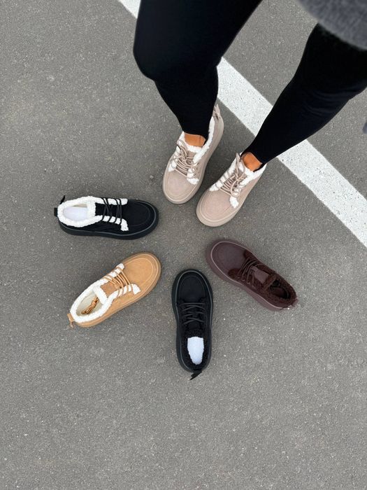 Стильні зимові черевики