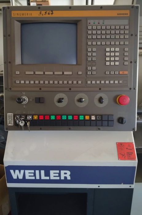 Tokarka do metalu CNC Weiler Poręba Tr 90 x 4000 Tos  Sn 40 Potisje