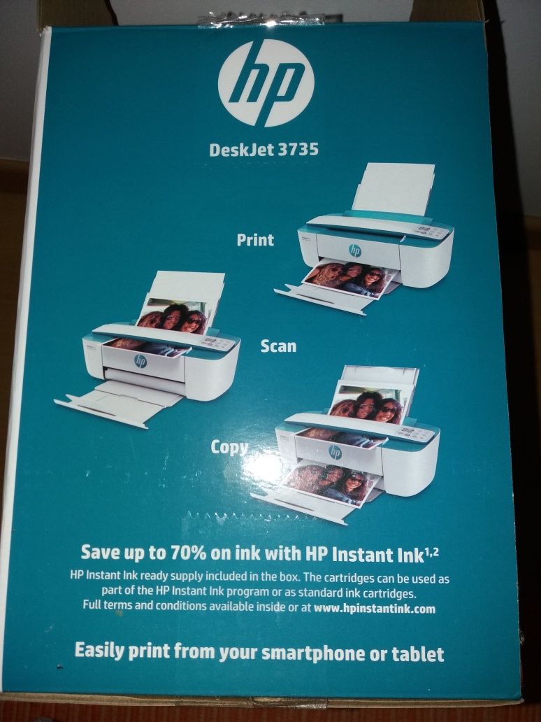 Impressora HP 3 em 1 - a impressora mais pequena
