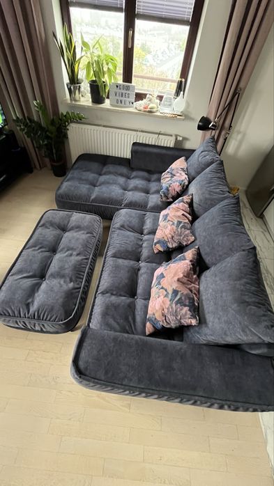 Sofa narożnik 175x256 cm Befame Belavio piekna
