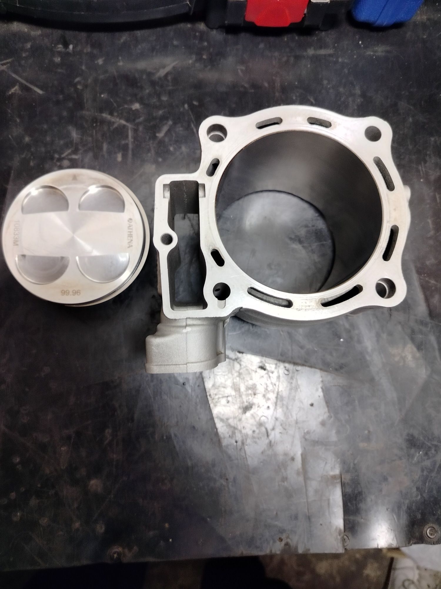 Cylinder + tłok BIG BORE CRF 490