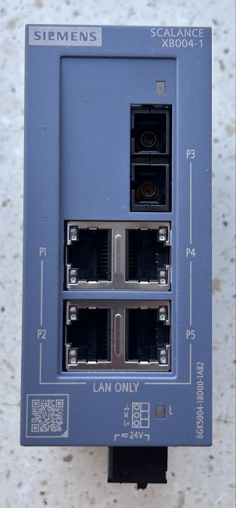 Switch router światłowód Siemens scalance zasilacz bezpiecznik