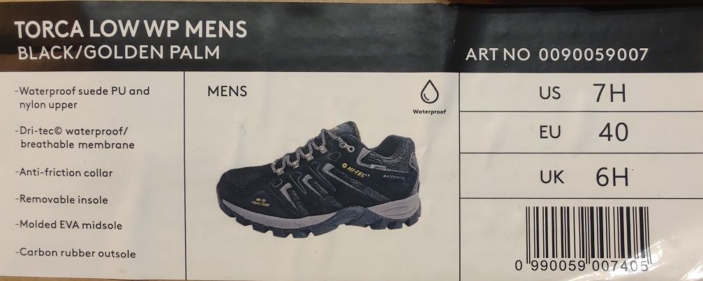 Trekkingowe Hi-Tec Torca Low WP