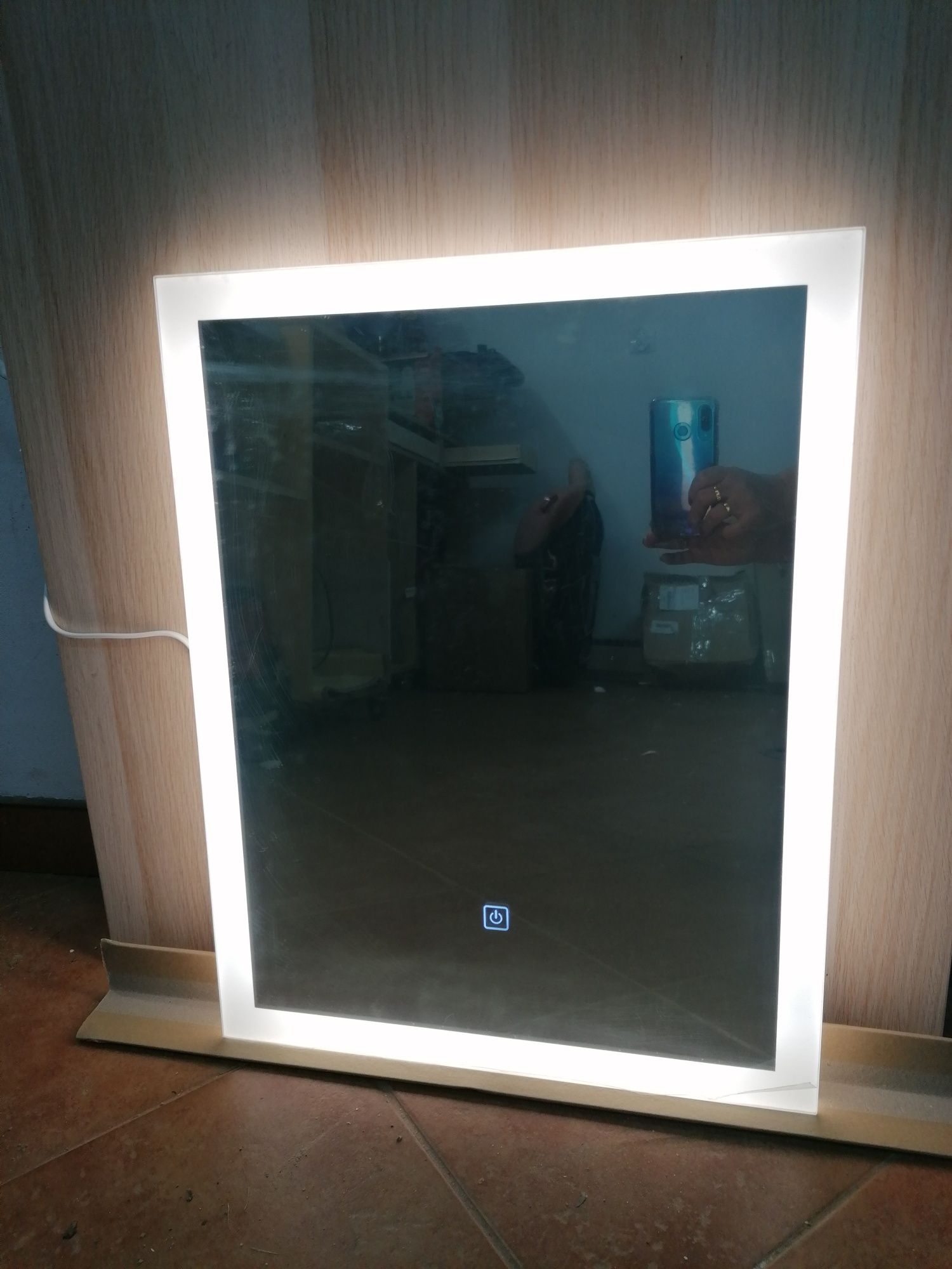 Lustro łazienkowe Led 390x500