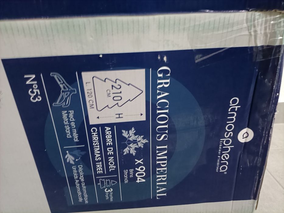 Árvore de natal usada uma vez 2,10 metros