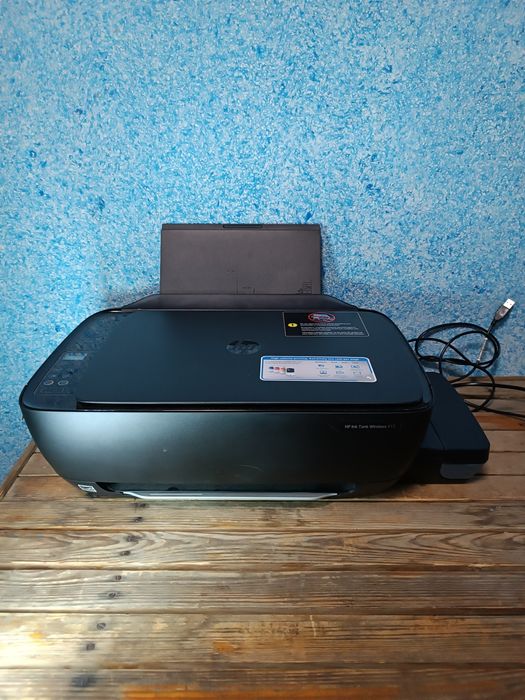 Офисный принтер HP с СНПЧ, сканер,струйный принтер с Wi-fi