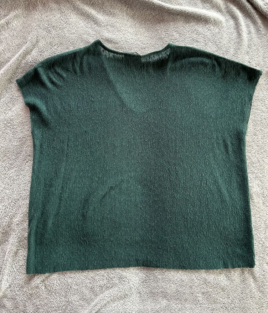 Zielona bluzka oversize