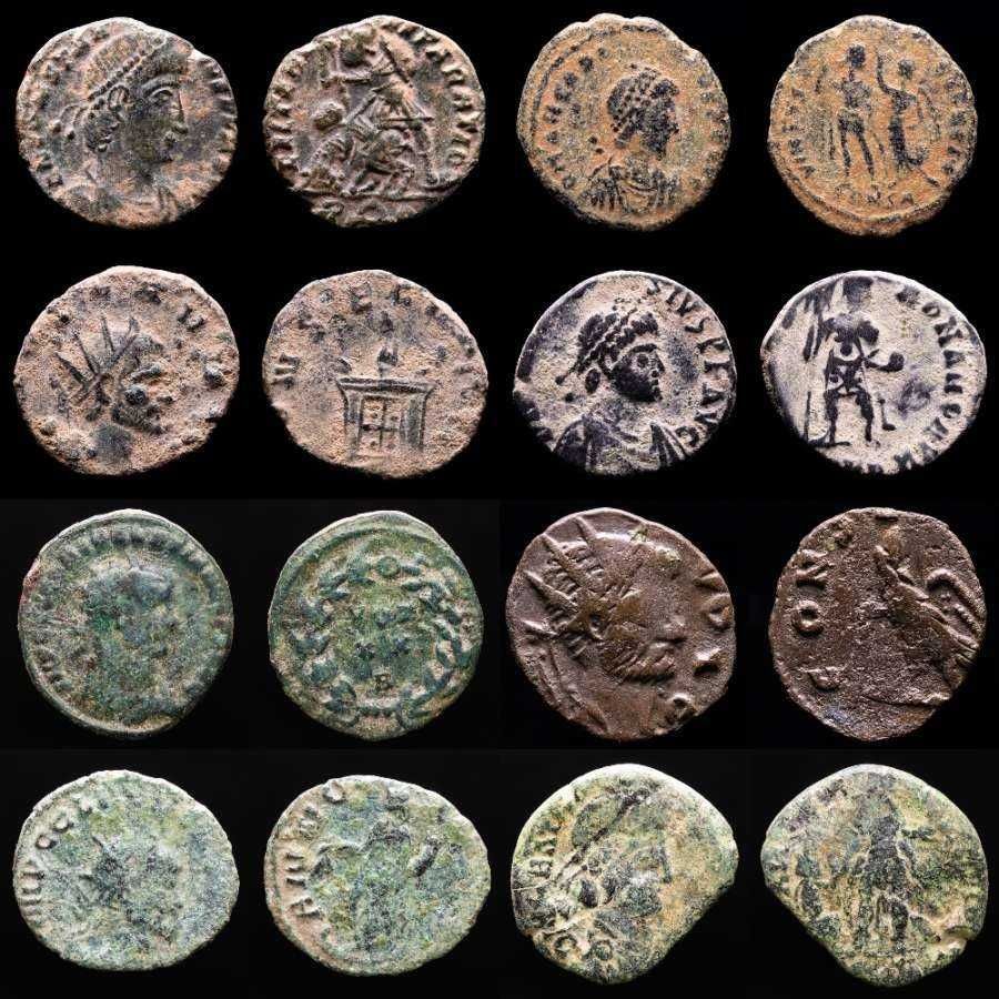 Moedas raras em bronze - Império Romano