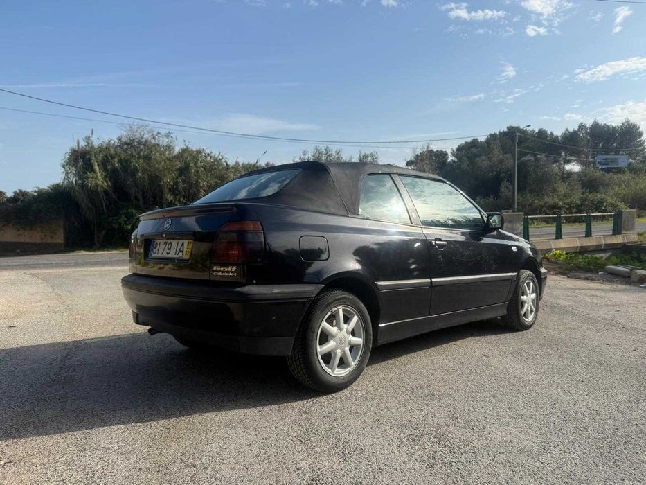 VW Golf 3 1.6 Cabrio - caixa de 5 velocidades e 3 portas