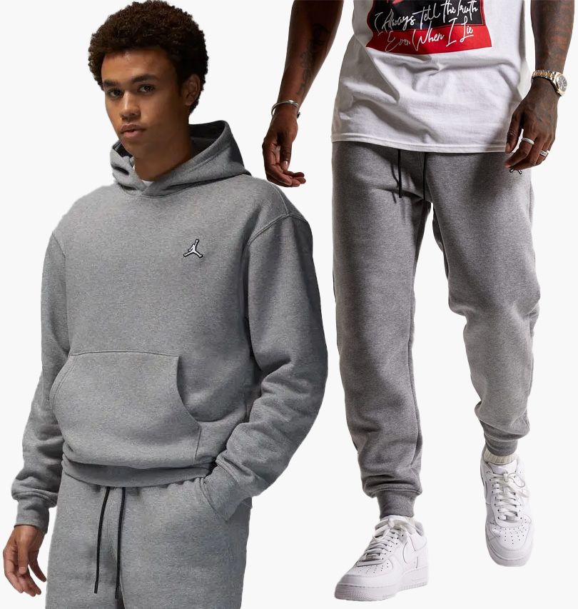 Костюм air Jordan ess fleece po pullover nike найк кофта штани окремо